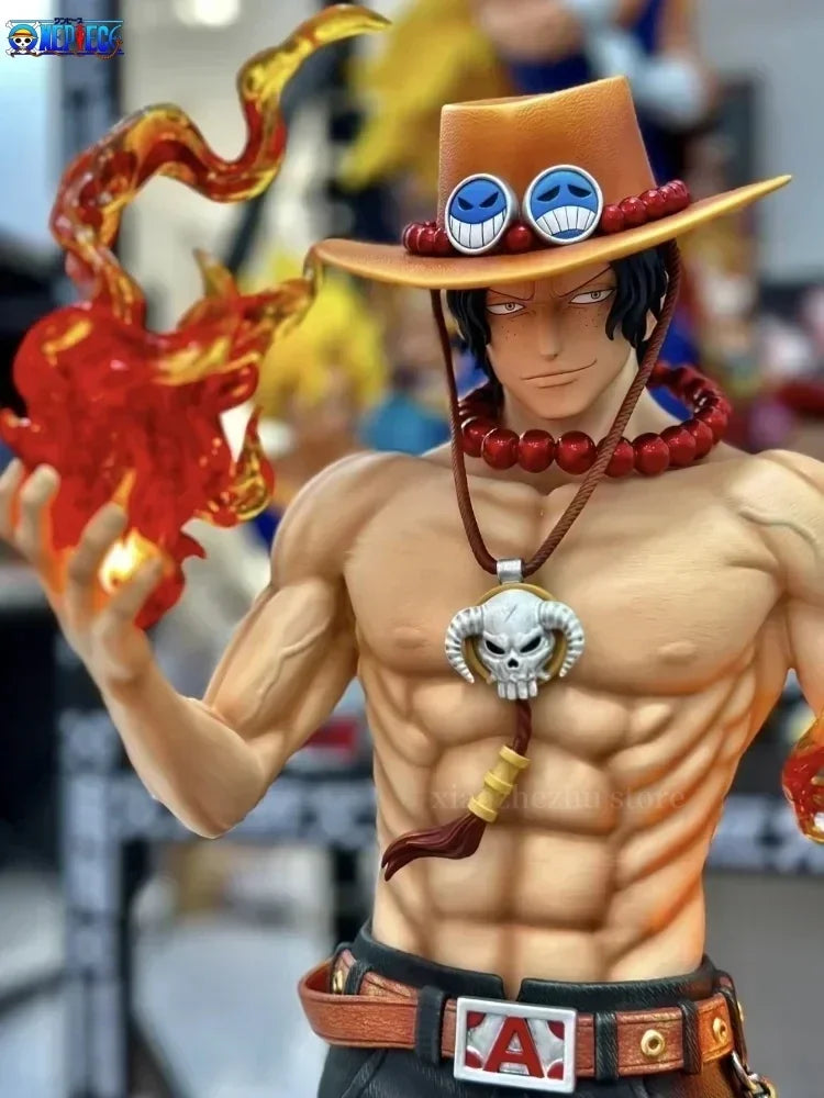 One Piece 24.5 CM or Large 70 CM Ace Super Huge figurine