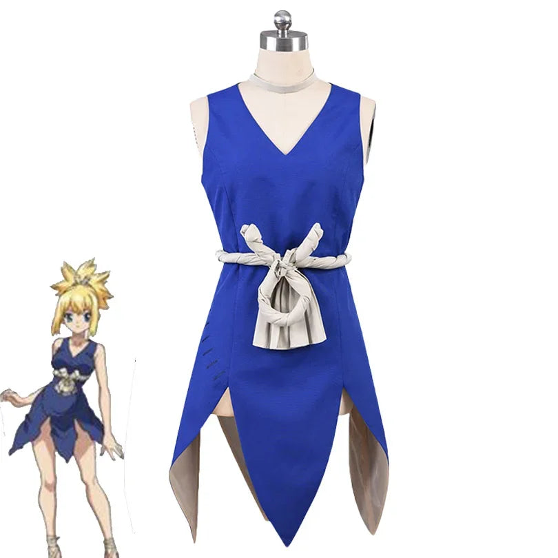 Dr. Stone Amber Kohaku Cosplay Costume