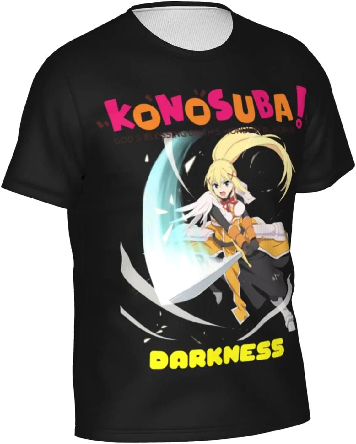 Konosuba Darkness T Shirt Short Sleeves