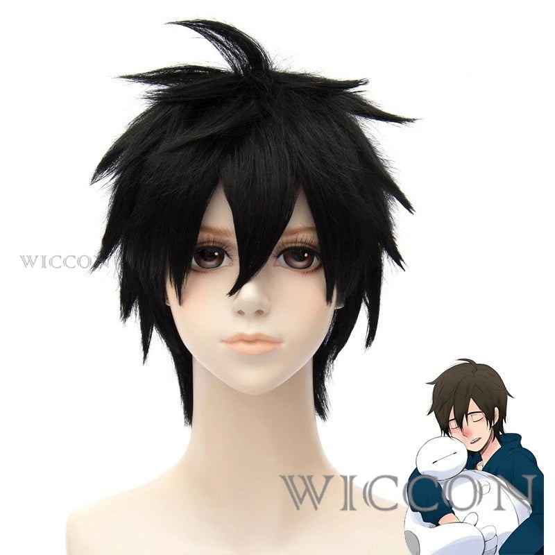 Sword Art Online Cosplay Costume Black cloak and wig