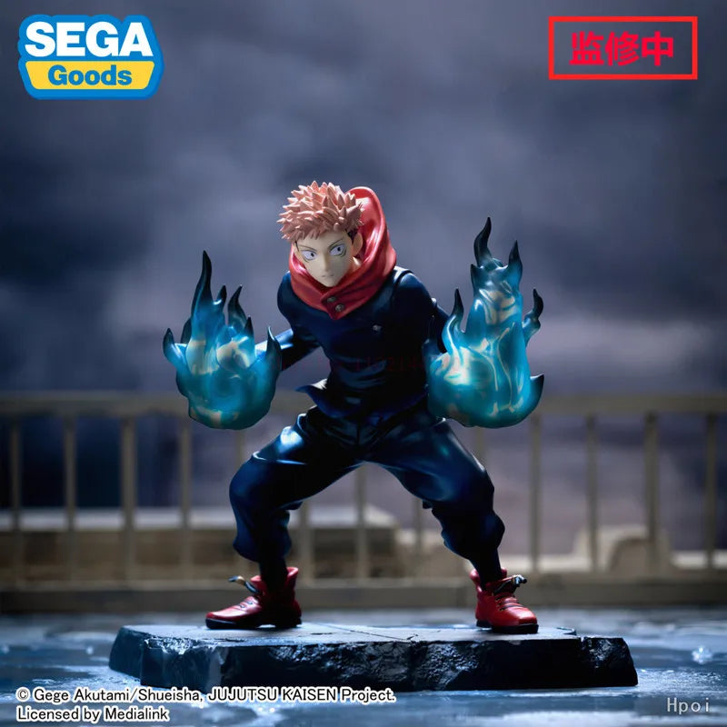 Jujutsu Kaisen figures of Itadori Yuuji and Nanami Kento in Battle Mode