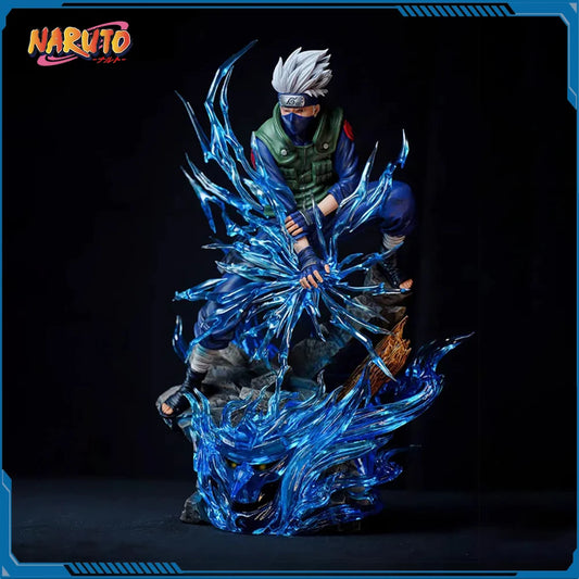 Naruto Hatake Kakashi Figurine w/Blue Lightning