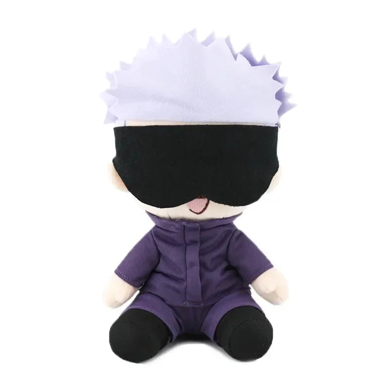 Jujutsu Kaisen Plush Doll Gojo Satoru, Yuji Itadori, Inumaki Toge, and Megumi