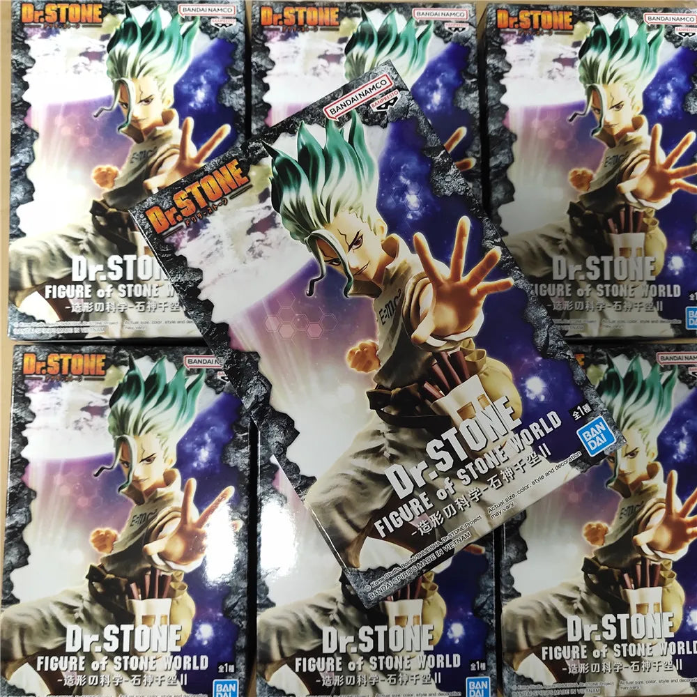 BANDAI Dr. Stone Ishigami Senkuu different pose figure